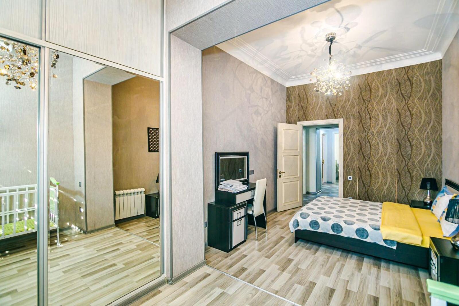 Azneft Square Deluxe Apartment Bakü Dış mekan fotoğraf